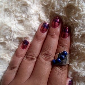 Lapis Lazuli And Silver Ring